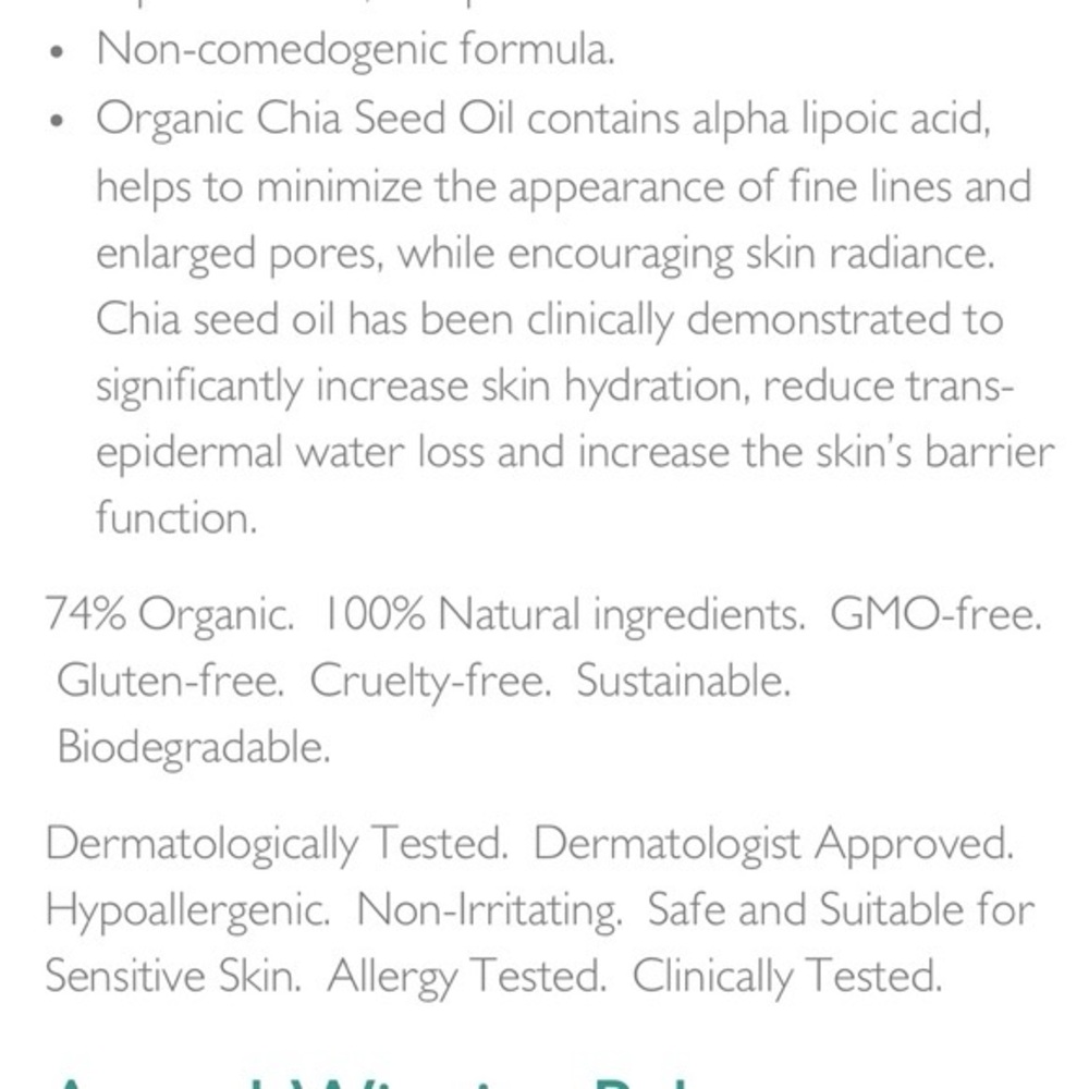 HUNA SKIN Nourish Skin Nutrition Balm Original Beeswax For Very Dry Skin - Picture 8 of 10